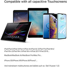 Load image into Gallery viewer, KECOW Stylus Digital Pen for Touch Screens, 1.45mm fine Elastic Tip Rechargeable Pencil Compatible for iPad iPhone Samsung Phone &Tablets,iOS&Android for Drawing and Writing Capacitive Pen (Rose Gold)