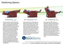Load image into Gallery viewer, MaxiComfort Series Golden Technologies Cloud with Twilight Positioning PR514 MLA Dual Motor Lift Chair Zero Gravity Recliner - Copper Fabric