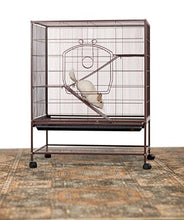 Load image into Gallery viewer, Prevue Rat and Chinchilla Cage 495 Earthtone Dusted Rose, 31 x 20.5 x 40 IN
