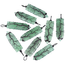 Load image into Gallery viewer, Nupuyai Tree of Life Wire Wrapped Crystal Point Stone Pendant Necklace for Women Men, Green Aventurine