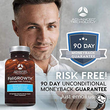 Load image into Gallery viewer, FoliGROWTH Ultimate Hair Nutraceutical – Get Thicker Hair, Reverse Diffuse Thinning Guaranteed - Gluten Free, Vegetarian, 3rd Party Tested - High Potency Biotin, Hair Loss Supplement, Hair and Nails