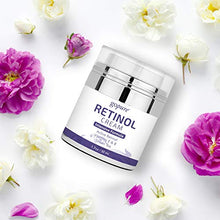 Load image into Gallery viewer, goPure Retinol Cream for Face - Anti Aging Face Cream - Anti Wrinkle Cream Face Moisturizer - Retinol Night Cream in Airless Jar - 1.7oz