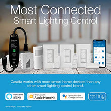 Load image into Gallery viewer, Lutron Caseta Wireless Smart Lighting Dimmer Switch and Remote Kit for Wall & Ceiling Lights, P-PKG1W-WH, White