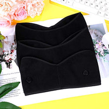Load image into Gallery viewer, Geyoga 3 Pieces Button Headband Thermal Headband Ear Warmer Headband Winter Headbands Fleece Headband for Women Men (Black)