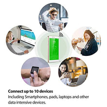 Load image into Gallery viewer, GlocalMe G4 Pro 4G LTE Mobile Hotspot Router, with US 8GB & Global 1.1GB Data, 5ā Touch Screen LCD Display Portable WiFi hotspot for Travel, No Contract, SIMFREE, High Speed Pocket WiFi Device (White)