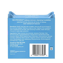 Load image into Gallery viewer, Neutrogena Makeup Remover Cleansing Face Wipes, Daily Cleansing Facial Towelettes to Remove Waterproof Makeup and Mascara, Alcohol-Free, Value Twin Pack, 25 count, 2 Pack