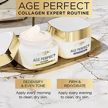 Load image into Gallery viewer, L'Oreal Paris Age Perfect Collagen Expert Night Moisturizer, Anti-Sagging & Even Tone, Retighten, Rehydrate and Firm Maturing Skin, 2.5 Oz