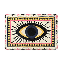 Load image into Gallery viewer, HAOCOO Evil Eye Area Rugs 2’x3’ Non-Slip Tribal Style Small Throw Rugs Super Soft Velvet Creative Accent Distressed Floor Carpet for Door Mat Entryway Bedroom Decor