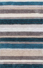 Load image into Gallery viewer, nuLOOM Classie Hand Tufted Shag Area Rug, 8' x 10', Blue Multi
