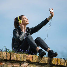 Load image into Gallery viewer, Avantree Superb Sound Wired On Ear Headphones with Microphone, 1.5M / 4.9FT Long Cord with Mic for Adults, Students, Kids, Comfortable Headset for PC Computer, Laptop, Tablet, Phone - 026 Yellow Green