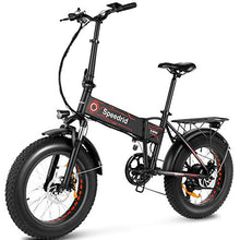 Load image into Gallery viewer, Speedrid Folding Electric Bike Fat Tire Electric Bike 20" 4.0, 500W Powerful Motor, 36V 12.5Ah Removable Battery and Professional 6 Speed