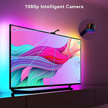 Load image into Gallery viewer, Govee Immersion TV LED Backlights with Camera, RGBIC Ambient Wi-Fi TV Backlights for 55-65 inch TVs PC, Works with Alexa & Google Assistant, App Control, Music Sync TV Lights, Adapter, H6199
