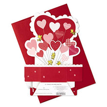 Load image into Gallery viewer, Hallmark Paper Wonder Musical Peanuts Pop Up Valentines Day Card (Plays Linus and Lucy)
