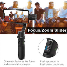 Load image into Gallery viewer, 3-Axis Handheld Smartphone Gimbal Stabilizer for iPhone X XR XS Vlog Youtuber Live Video Record with Sport Inception Mode Face Object Tracking Motion Time-Lapse - Hohem Isteady Mobile Plus