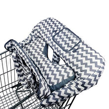Load image into Gallery viewer, BabysDrive Shopping Cart Cover for Baby, with Cushion Included, High Chair Cover, Large Size, Loaded with Baby-Friendly Features, Fits All Shopping Carts