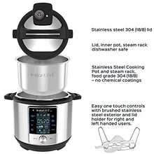 Load image into Gallery viewer, Instant Pot Max Pressure Cooker 9 in 1, Best for Canning with 15PSI and Sterilizer, 6 Qt
