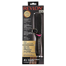 Load image into Gallery viewer, Revlon XL Hair Straightening Heated Styling Brush