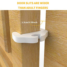 Load image into Gallery viewer, CalMyotis Finger Pinch Guard, Baby Proof Door Safety, Soft and High Elastic, Prevents Pinch Injuries Door Slams and Getting Locked, 4 Pack