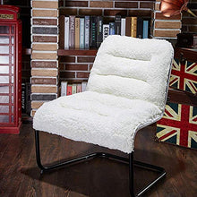 Load image into Gallery viewer, Zenree Living Room Chair Lounge Accent Upholstered Chairs with Sherpa Seat for Bedroom Dorm Teen's Den Indoor