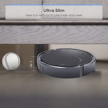 Load image into Gallery viewer, Sweeping Robot with Smart Sensor Protectio, Good for Pet Hair, Hard Floors,Carpets-A-Black