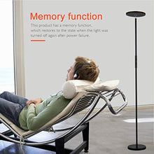 Load image into Gallery viewer, Shalomlite Sky LED Torchiere Floor Lamp, WiFi Smart Remote Control Tall Standing Modern Pole Light for Living Rooms, Bedroom&Offices, Dimmable Uplight Compatible with Amazon Alexa&Google Assistant