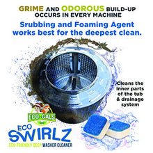 Load image into Gallery viewer, Eco-Gals Eco Swirlz Washing Machine Cleaner, 24 Count, 1 Year Supply