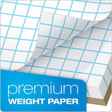 Load image into Gallery viewer, TOPS 33041 Quadrille Pads, 4 Squares/Inch, 8 1/2 x 11, White, 50 Sheets
