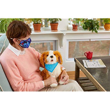 Load image into Gallery viewer, JOY FOR ALL - Freckled Pup - Brown and White Soft-Touch Coat - Realistic and Lifelike Interactive Companion Pets