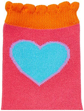 Load image into Gallery viewer, Jefferies Socks Big Girls Hearts/daisies/stripes Fashion Crew Socks 6 Pack, Multi, Medium