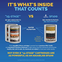Load image into Gallery viewer, AquaBliss High Output Revitalizing Shower Filter - Reduces Dry Itchy Skin, Dandruff, Eczema, and Dramatically Improves The Condition of Your Skin, Hair and Nails - Chrome (SF100)