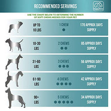 Load image into Gallery viewer, BEST HIP & JOINT SUPPLEMENTS FOR DOGS: Product of USA- Natural Pain Relief & Mobility + Аnti-inflammatory and Аnti-arthritic effects Maximum strength Glucosamine & Chondroitin approx/170 Soft Chews