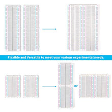 Load image into Gallery viewer, 4PCS Breadboards Kit Include 2PCS 830 Point 2PCS 400 Point Solderless Breadboards for Proto Shield Distribution Connecting Blocks