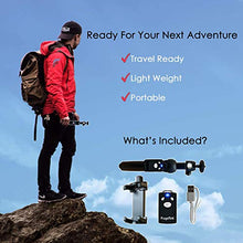 Load image into Gallery viewer, Fugetek Portable 48" Selfie Stick & Tripod, All in One, Lightweight Aluminum, FaceTime, Video Teaching, Bluetooth Remote Compatible with iPhone 11/Xs MAX/XR/XS/X/8/8 Plus/7/7 Plus/6s,Galaxy S10/S9/S9