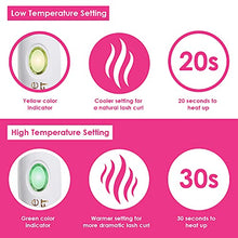 Load image into Gallery viewer, Grande Cosmetics LASH-LIFT Heated Lash Curler, Rechargeable and Travel Friendly, 2 Heat Settings