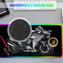 Load image into Gallery viewer, Mouse Pads Motorcycle Large LED RGB Gaming Mouse Pad Game Lighting Backlight Gamer XXL Pad Keyboard Gaming Accessories 27.55 inch x12 inch