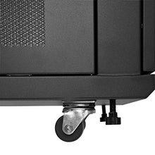 Load image into Gallery viewer, StarTech.com 19" 12U Server Rack Cabinet - 4-Post Adjustable Depth 2-30" Network Equipment Rack Enclosure w/Casters/Cable Management/1U Shelf/Locking Doors and Side Panels (RK1233BKM)