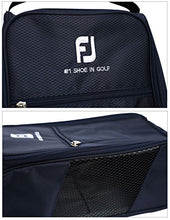 Load image into Gallery viewer, FootJoy Genuine Golf Shoes Bag Zipped Sports Bag Shoe Case - Navy Color