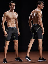 Load image into Gallery viewer, Neleus Men's 3 Pack Compression Shorts,6065,Black/Grey/Navy,L,EU XL