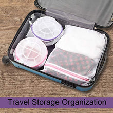 Load image into Gallery viewer, YLWEFT Bra Laundry Bag for Washing Machine, Bra Bags for Laundry, Bra Washer, Sock Bag for Washing Machine, Underwear Washing Bag, Bra Washer Protector, Mesh Laundry Bag(Bra Bag, 3 Set)