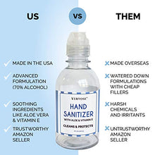 Load image into Gallery viewer, Hand Cleaner by Vervose | 70% Ethyl Alcohol | Cleans & Nourishes with Aloe & Vitamin E | Made in USA | 8 oz Bottle (2 Pack)