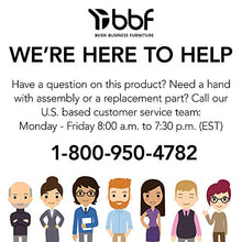 Load image into Gallery viewer, Bush Business Furniture Series C Right Handed L Shaped Desk with Mobile File Cabinet in Hansen Cherry