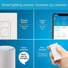 Load image into Gallery viewer, Lutron P-BDG-PKG2W-A Wireless Deluxe Dimmer Bridge Caseta Smart Start Kit, White, 2 Count