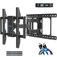 Load image into Gallery viewer, Mounting Dream TV Wall Mounts TV Bracket for 42-70 Inch TVs, Premium TV Mount, Full Motion TV Wall Mount with Articulating Arms, Max VESA 600x400mm and 100 LBS, Fits 16", 18", 24" Studs MD2296-24K