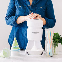 Load image into Gallery viewer, Hawaiian Shaved Ice S900A Shaved Ice and Snow Cone Machine with 3 Flavor Syrup Pack and Accessories