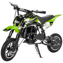 Load image into Gallery viewer, XtremepowerUS 49CC 2-Stroke Gas Power Mini Pocket Dirt Bike Dirt Off Road Motorcycle Ride-on Motor Cycle (Green)