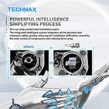 Load image into Gallery viewer, TECHMAX 9005/HB3+9006/HB4 LED Bulbs, Small Design 20000LM 6500K Xenon White ZES Chips Extremely Bright Conversion Kit of 4 Halogen Replacement