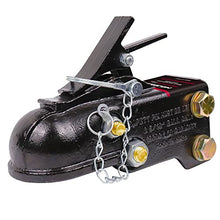Load image into Gallery viewer, Heavy Duty Cast Adjustable Trailer Coupler 2-5/16 in,15000LBS Capacity Channel-Mount Coupler with Hardware Kit