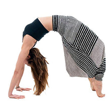 Load image into Gallery viewer, B BANGKOK PANTS Women's Harem Pants Jumpsuit Hippie Clothes (Bohorose Grey, One Size)
