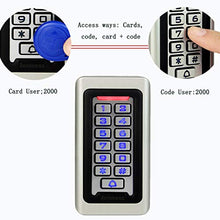 Load image into Gallery viewer, Retekess T-AC03 Security Access Control Keypad,RFID Keypad,Door Access Control,Stand-Alone Keypad,2000 Users,Wiegand 26-bit,Support Proximity RFID Card