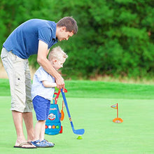 Load image into Gallery viewer, Meland Kids Golf Club Set - Toddler Golf Ball Game Play Set Sports Toys Gift for Boys Girls 3 4 5 6 Year Old